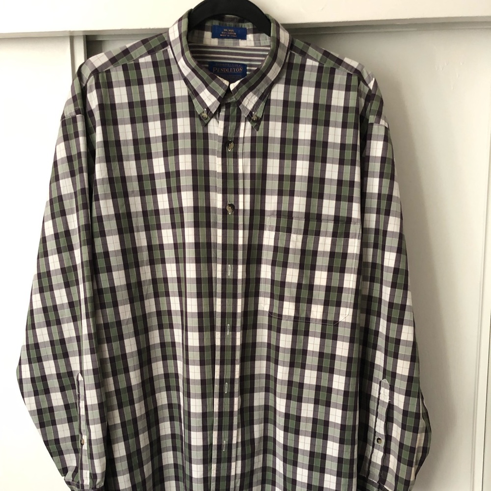 Pendleton-Button Down Long Sleeve Men’s L